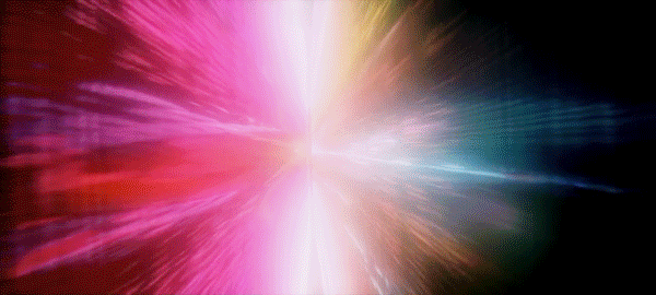 Star Gate scene in 2001: A Space Odyssey