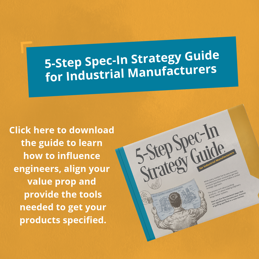 5-Step Spec-In Strategy Guide Image
