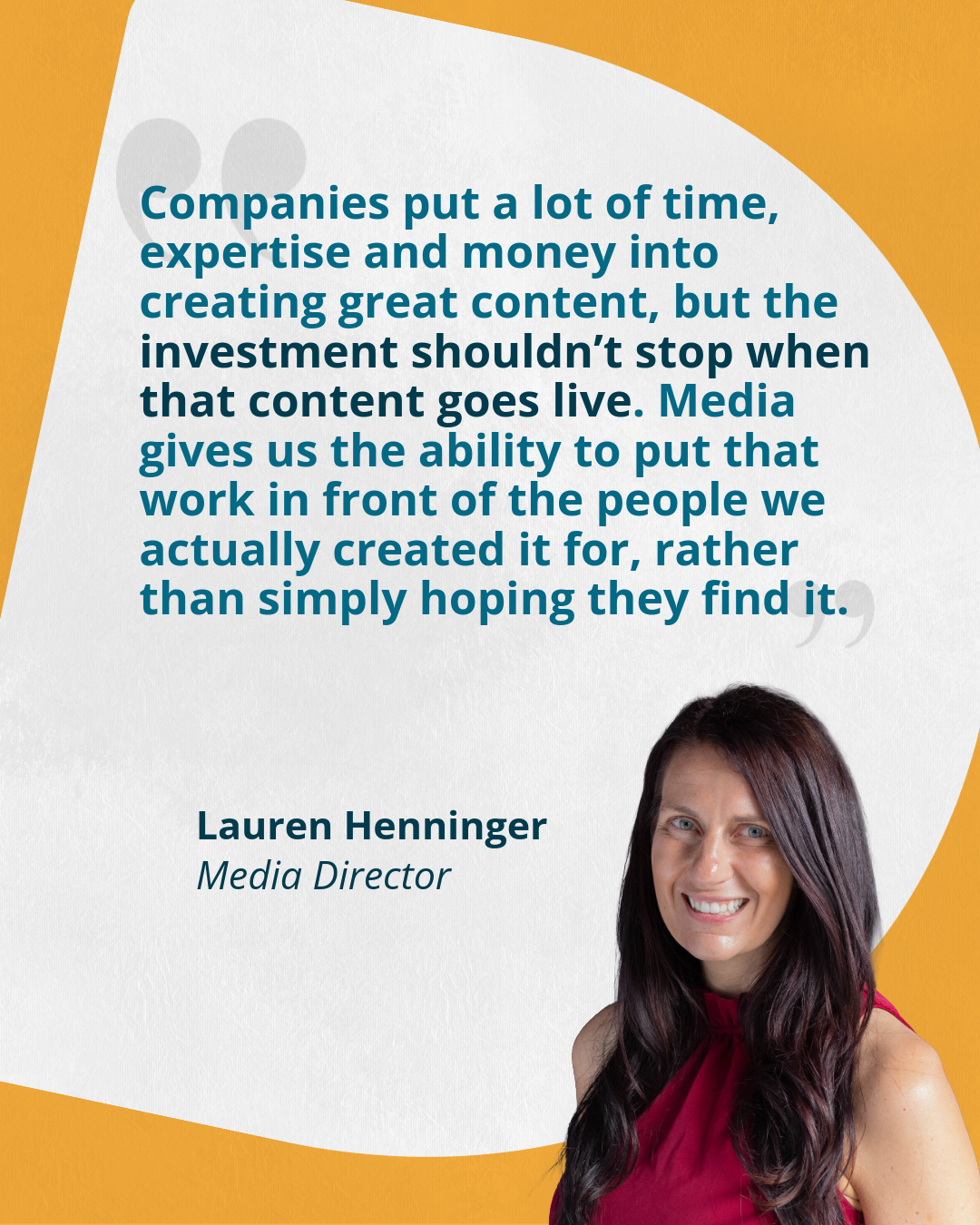 Quote 1 from Lauren Henninger